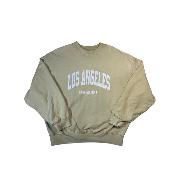 Anine Bing Jaci Los Angeles sweatshirt SMALL - Picture 1 of 9